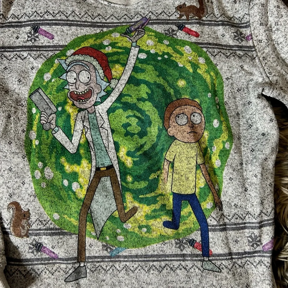 Ricky & Morty ugly Christmas‎ sweater NWT
